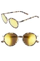 Women's Maho Cabo 50mm Polarized Round Sunglasses -