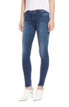 Women's Hudson Krista Raw Hem Super Skinny Jeans - Blue