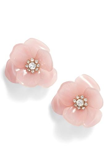 Women's Kate Spade New York Slice Of Stone Flower Stud Earrings