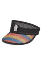 Men's Rvca Rainbow Mesh Visor - Black