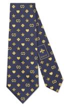 Men's Gucci Elements Silk Tie, Size - Blue