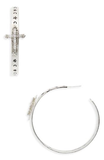 Women's Virgins Saints & Angels Mother Goddess Apogee Hoop Earrings