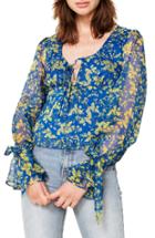 Women's The East Order Jemyma Tie Cuff Top - Blue