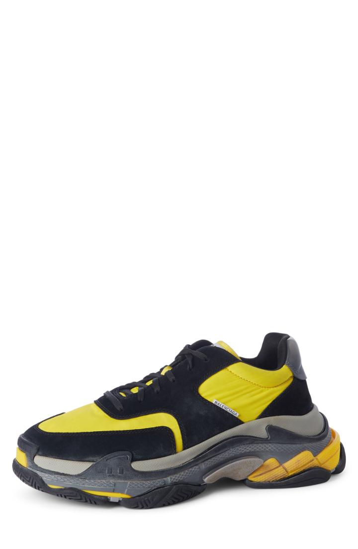 Men's Balenciaga Triple S Retro Sneaker Us / 43eu - Black