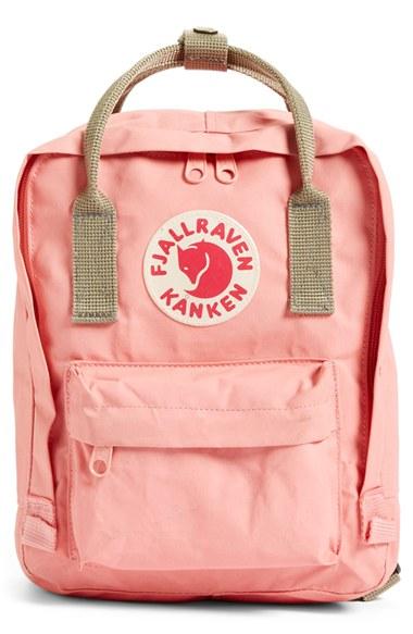Fjallraven 'mini Kanken' Water Resistant Backpack - Pink
