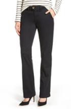 Women's Jag Jeans Standard Stretch Twill Trousers - Black