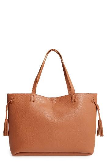 Sole Society Large Lex Faux Leather Tote -