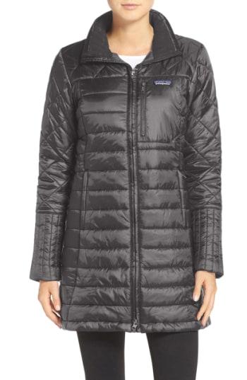 Women's Patagonia 'radalie' Water Repellent Parka - Green