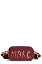 Marc Jacobs Flashed Snapshot Leather Crossbody Bag -