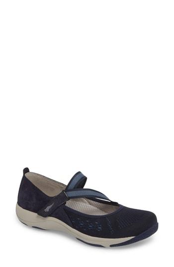 Women's Dansko Haven Mary Jane Sneaker .5-6us / 36eu M - Blue