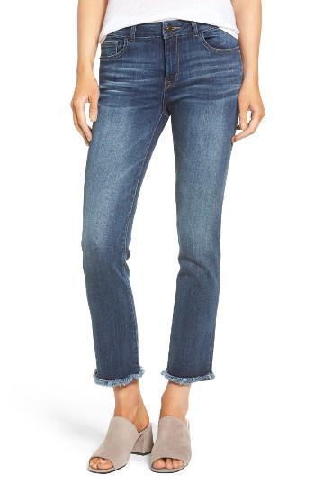 Women's Dl1961 Mara Ankle Straight Leg Jeans - Blue