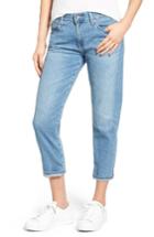 Women's Ag Ex-boyfriend Crop Slim Jeans - Blue