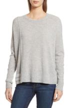 Women's Atm Anthony Thomas Melillo Schoolboy Cashmere Sweater - Grey