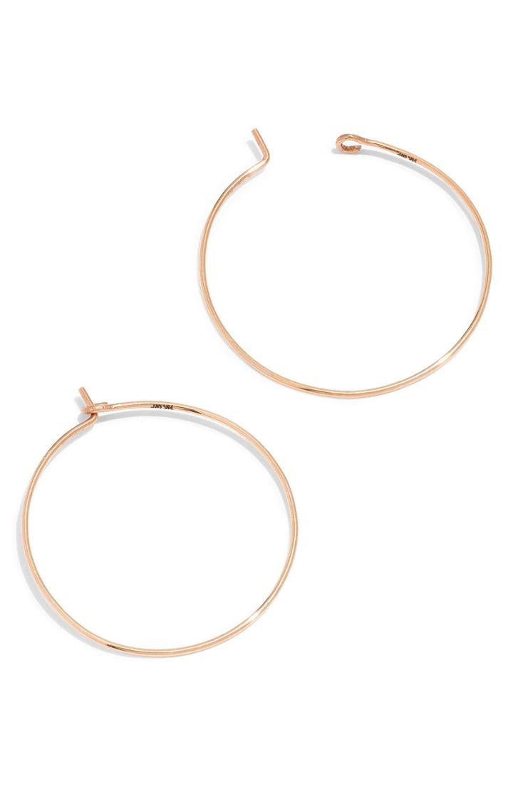 Women's Madewell Gold-filled Hoop Earrings