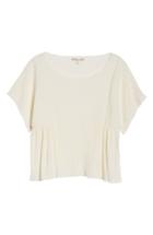 Women's Madewell Micropleat Top - White