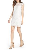 Women's Cupcakes And Cashmere Floral Lace Shift Dress - White