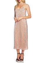 Women's 1.state Sequin Midi Slipdress - Pink