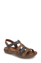 Women's Rockport Cobb Hill Rubey T-strap Sandal M - Beige