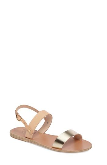 Women's Ancient Greek Sandals Clio Slingback Sandal Eu - Blue