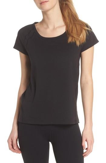 Women's Zella Power Tee, Size - Black