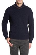 Men's Luciano Barbera Textured Wool Sweater
