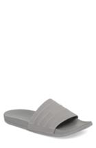 Men's Adidas Adilette Cloudfoam Mono Sport Slide Sandal M - Grey