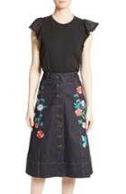 Women's Kate Spade New York Flutter Sleeve Top