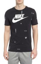 Men's Nike Sportswear Air Max Print T-shirt - Black