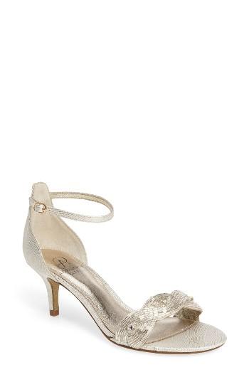 Women's Adrianna Papell Aerin Embellished Sandal .5 M - White