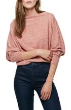 Women's Free People Valencia Off The Shoulder Pullover - Red