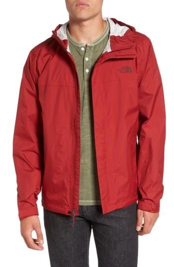 Men's The North Face Venture Ii Raincoat - Red