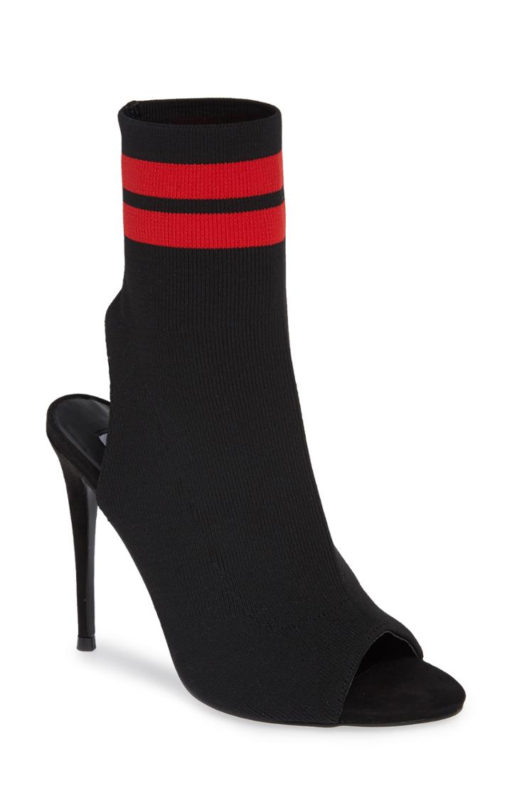 Women's Steve Madden Vicki Sock Bootie M - Black