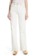 Women's Rag & Bone/jean Derby High Waist Wide Leg Jeans - White