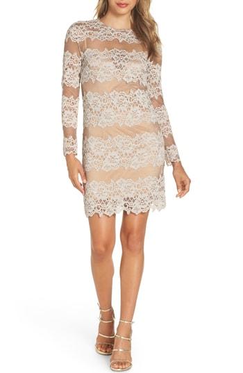 Women's Bronx And Banco Violetta Lace Sheath Dress Us / 6 Au - Beige