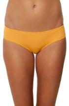Women's O'neill Salt Water Solids Hipster Bikini Bottoms - Yellow