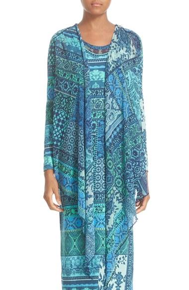 Women's Fuzzi Print Wrap Cardigan