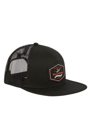 Men's Billabong Flatwall Trucker Cap - Black