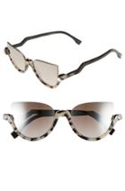 Women's Fendi 52mm Sunglasses - Havana/ Shiny Black