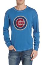 Men's American Needle Rooted - Chicago Cubs Long Sleeve T-shirt, Size - Blue