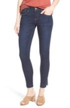 Women's Wit & Wisdom Slit Release Hem Skinny Jeans - Blue