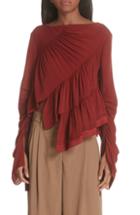 Women's 3.1 Phillip Lim Ruffle Layer Silk Blouse