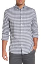 Men's Nordstrom Men's Shop Smartcare(tm) Trim Fit Heather Check Sport Shirt