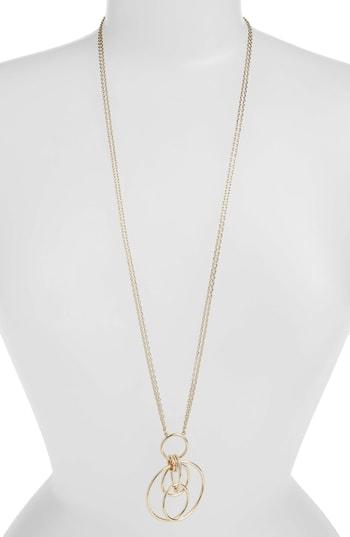 Women's Halogen Orbital Pendant Necklace