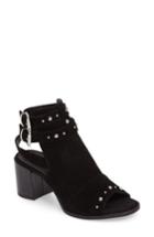 Women's Topshop National Studded Sandal .5us / 37eu - Black