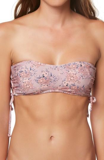 Women's O'neill Calvin Bandeau Bikini Top - Ivory