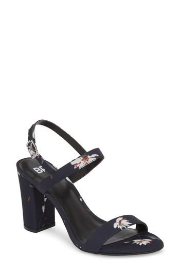 Women's Bp. Lula Block Heel Slingback Sandal .5 M - Blue/green