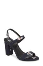 Women's Bp. Lula Block Heel Slingback Sandal .5 M - Blue/green