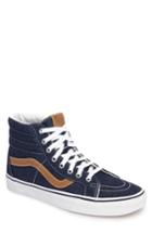 Men's Vans Sk8-hi Reissue Denim Sneaker .5 M - Blue