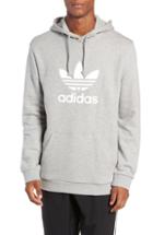 Men's Adidas Originals Trefoil Hoodie, Size - Grey
