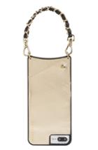 Bandolier Lucy Faux Leather Iphone 6/7/8 & 6/7/8 Wristlet Case - Metallic